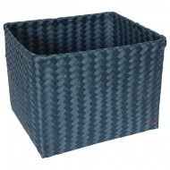 Handed By Grand - Aufbewahrungskorb 'Popular' 30x39x33 cm in steel blue