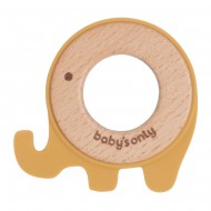 Baby's Only Beißring Elefant ocker