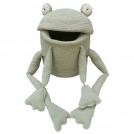 Lorena Canals Korb 'Fred the Frog' Ø23 x 35cm 