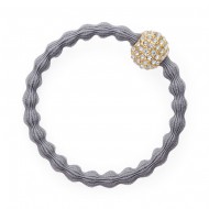 By Eloise Haargummi Armband Snowball Storm Grey