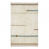 Lorena Canals waschbarer Teppich 'Lane' in natural/vintage blu...