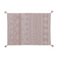 Lorena Canals waschbarer Teppich 'Tribu' in rosa 120x160cm