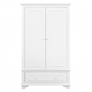 Bopita Charlotte 2-türiger Schrank XL mit Schublade, 120x200cm