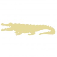 Tapetenkrokodil 075 in gold