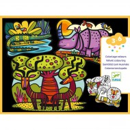 Djeco Samtbilder 'Savanne' 