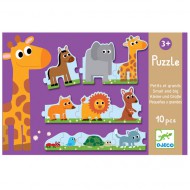 Djeco Puzzletrio Kleine und Große