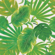 Eijffinger Rice "Everyday Magic two" Tapetenwandbild creme/weiß mit Dschungel-Blättern