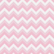 Esta Home "Everybody Bonjour" Tapete Chevron rosa-weiß