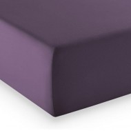 Fleuresse Laken 90x200cm Uni lavendel aus Jersey