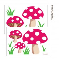 Forwalls Wandsticker Pilze