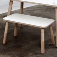 Pure Position Sitzbank für den Growing Table 42x80cm in weiß