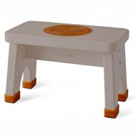 Hevea Hocker in grau