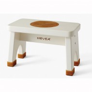 Hevea Hocker in weiß