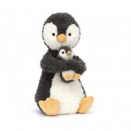Jellycat Kuscheltier 'Huddles Penguin' schwarz/weiß 24cm