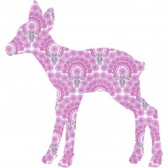 Tapetenreh in  rosa