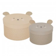 Jabadabado Aufbewahrungsbox Teddy 2er-Set