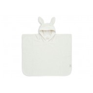 Jollein Badeponcho mit Hasenohren in ivory