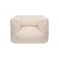 Jollein Bouclé Kindersessel/Sitzsack in naturel