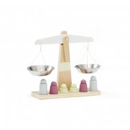 Kids Concept Spielwaage aus Holz 'Bistro' in Pastellfarben