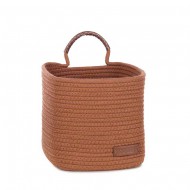 Kidsdepot Wandkorb aus Baumwolle "Ewa" copper