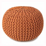 Kidsdepot Strick-Sitzpuff terra Ø40cm