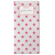 Krima&Isa Papiertüten in weiß mit Sternen in pink