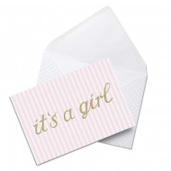 Krima&Isa Klappkarte "It's a girl" 