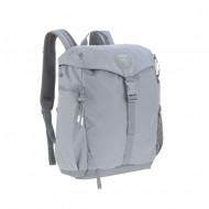 Lässig Wickelrucksack Outdoor Backpack in grau