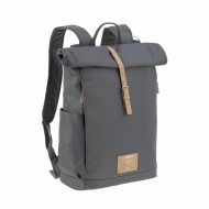 Lässig Wickelrucksack Rolltop Green Label in anthrazit