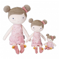 Little Dutch Kuschelpuppe Rosa 'Little Pink Flowers' in 35cm 