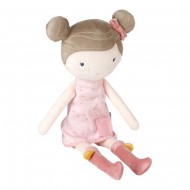 Little Dutch Kuschelpuppe Rosa 'Little Pink Flowers' in 50cm 