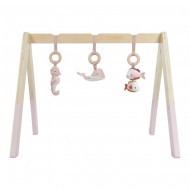 Little Dutch Babygym aus Holz "Ocean pink" ca, 67,5x18cm