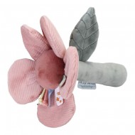 Little Dutch Rassel Blume "Flowers & Butterflies" pink