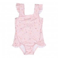 Little Dutch Badeanzug 86/92 mit Rüschen Little Pink Flowers 