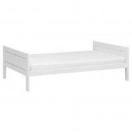LIFETIME Bett 120x200cm aus Vollholz in weiß oder white wash