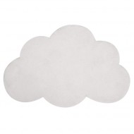 Lilipinso Kinderteppich 64x100cm Wolke in cremeweiß