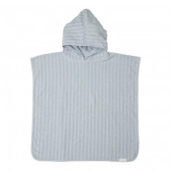 Little Dutch Strandponcho blau