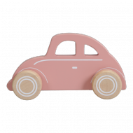 Little Dutch Holzspielzeug Auto in rosa