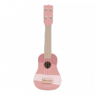 Little Dutch Holzspielzeug Gitarre rosa