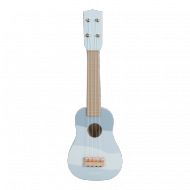 Little Dutch Holzspielzeug Gitarre blau