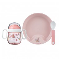 Little Dutch Babygeschirr-Set dreiteilig "Flowers & Butterflies"