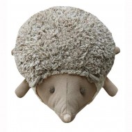 Lorena Canals Bodenkissen "Hedgehog" light brown/natural 50x65cm