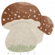 Lorena Canals waschbarer Teppich 'Boletus' 120x120cm