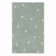 Lorena Canals waschbarer Teppich 'Mini Dot' in blue sage 100x1...