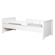 Bopita Mix&Match Kinder-/Jugendbett Jonne 90x200cm in weiß inklusive 2 Rausfallschutzen