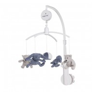 Baby's Only Musik Mobile Sense vintage blue/kieselgrau/weiß