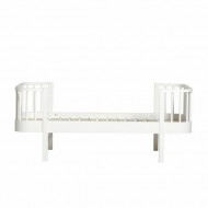Oliver Furniture Wood Collection Junior- und Kinderbett in 90x160cm weiß