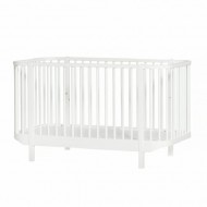 Oliver Furniture Wood Collection Baby- und Kinderbett 70x140cm weiß