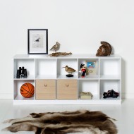 Oliver Furniture Wood Standregal horizontal 5x2 