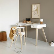 Oliver Furniture Wood Set Juniorschreibtisch 66cm plus Armlehnstuhl